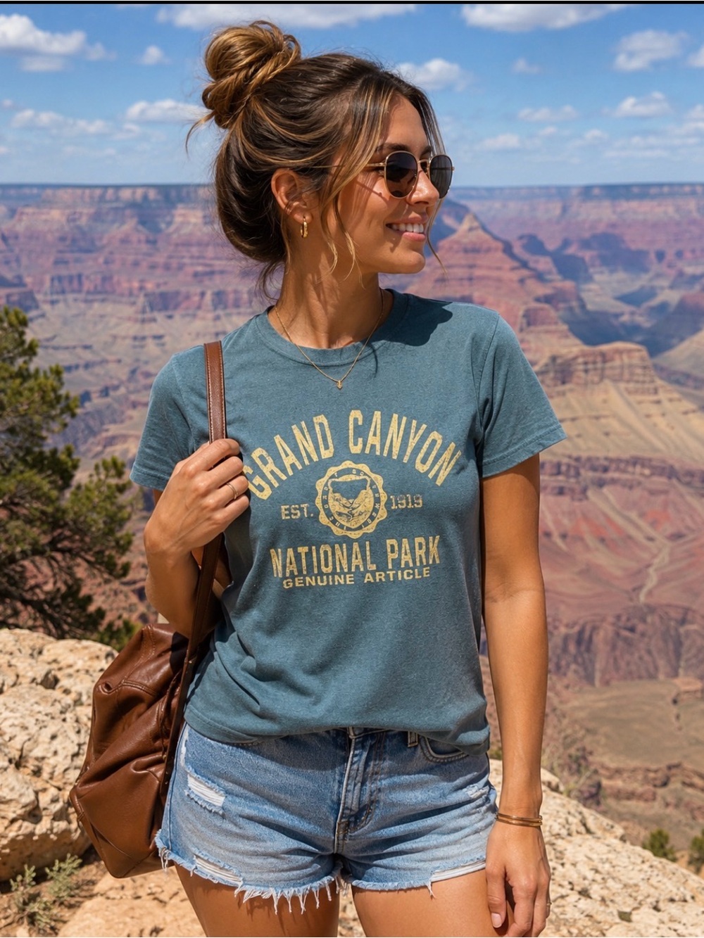 Touristy Grand Canyon souvenir tee NWT youth M or women’s XXS Gorpcore cabincor